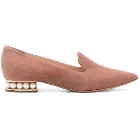 BNWT Nicholas Kirkwood Casati Suede Flats 37.5 - Picture 2 of 3
